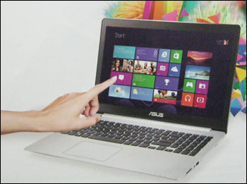  टच स्क्रीन लैपटॉप (Asus Vivobook S400) 