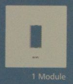 1 Module Switch Modular Plates