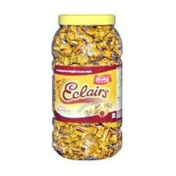 Eclairs Yellow Jar Candy