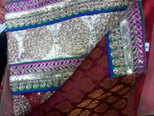 Embroidered Saree