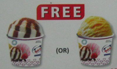 Double Flavor Cup Ice Cream