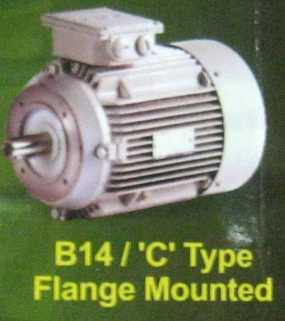 Compact 'C' Type Flange Mounted Electric Motor