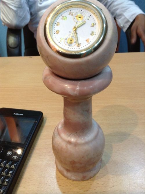 Decorative Marble Clock