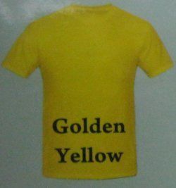 Round Neck Golden Yellow T Shirt