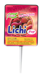 Shahi Litchi Lollypops