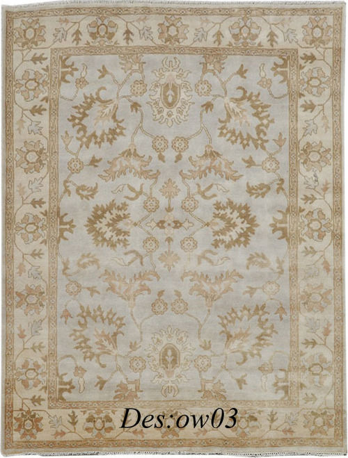 Hand Knotted Oushak Rugs