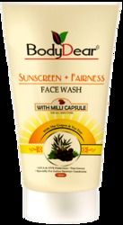 Sunscreen And Fairness Face Wash