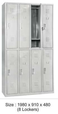 8 Locker Cabinet