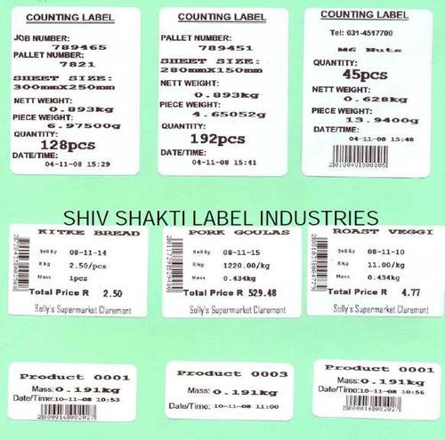 Barcode Counting Labels