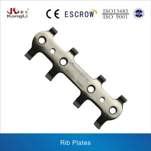 Orthopedic Implants for Rib Plates