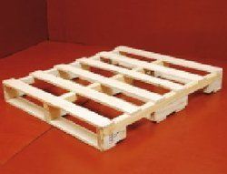 Single Deck Four Way Non Reversible Wing Type Pallet