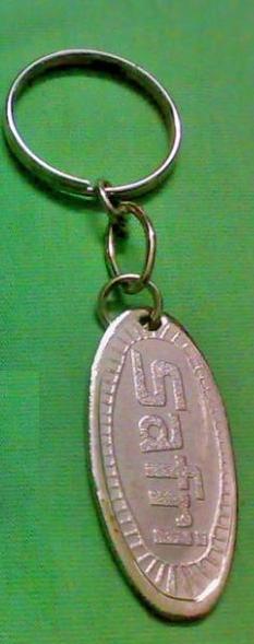 Hydraulic Promotional Key Chain