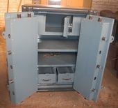 Industrial Iron Safe