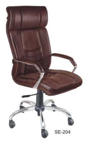 Office Revolving Brown Color Chair