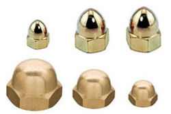 Brass Dome Nuts Acorn Nuts
