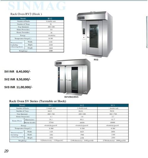 Bakery Rack Oven