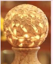 Beautiful Natural Stone Candle Lamp