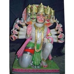 Lord Hanuman Marble Statue