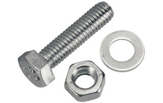 Hexagon Bolt With Hex Nuts