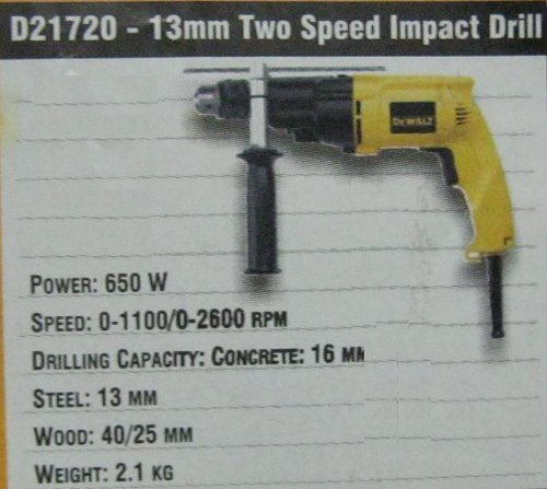 13mm Two Speed Impact Drill