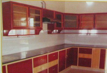 Fancy PVC Kitchen Cabinets