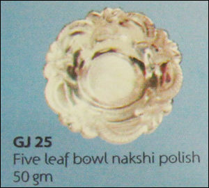 Five Leaf Bowl Nakshi Polish (GJ 25)
