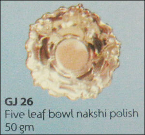 Five Leaf Bowl Nakshi Polish (GJ 26)