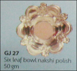 Six Leaf Bowl Nakshi Polish (GJ 27)