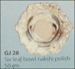 Six Leaf Bowl Nakshi Polish (GJ 28)