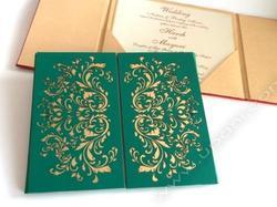 Henna-Green Invitation Box