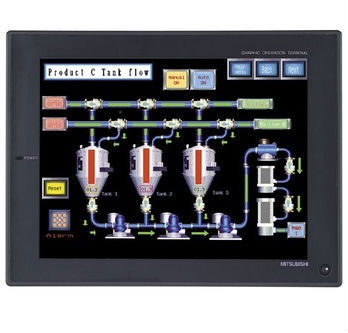 Hmi F940got-swd-c ह्यूमन मशीन इंटरफेस टचस्क्रीन टच पैनल