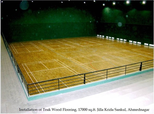Sports Wooden Flooring By APEX SPORTS SURFACE INDIA