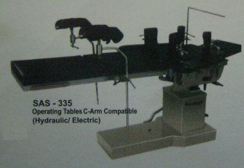 Hydraulic and Electric Operating Table C-Arm Compatible (SAS-335)