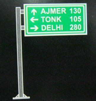 Overhead Cantilever Sign Board