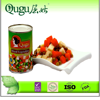 Canned Mix Vegetables By Zigui County Qugu Food Co., Ltd.