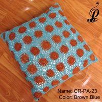 Trendy Crochet Cushion Cover 