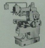 Ram Turret Universal Milling Machine