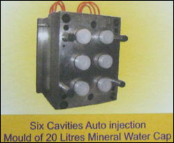 Six Cavities Auto Injection Mould Of 20 Litres Mineral Water Cap