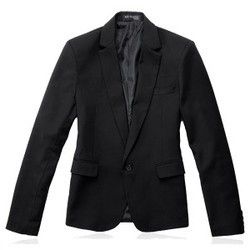 Men Black Casual Suit