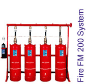 Fire FM 200 System 