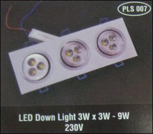 Led Down Light 3wx3w-9w