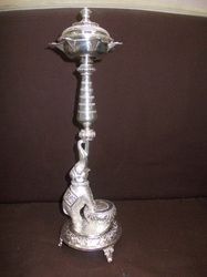 Silver Diya Stand