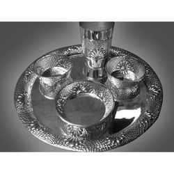 Silver Stylish Dinner Set