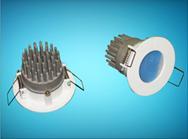 Round Downlight With Diffuser With Pin Heat Sink 