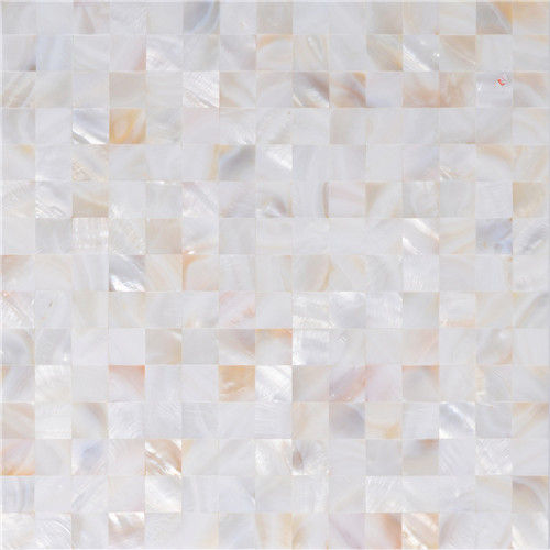 Sea Shell Decoration, White Mother Of Pearl Shell Mosaic