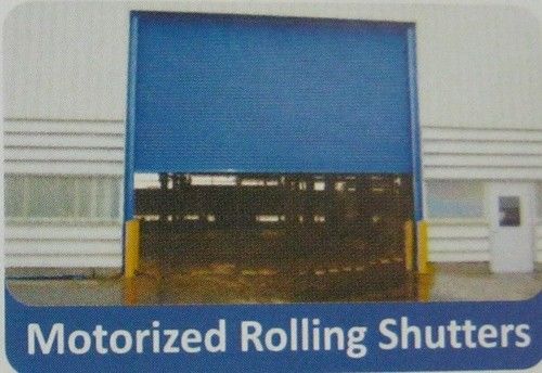 Industrial Motorized Rolling Shutters