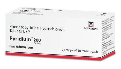 Pyridium (Phenazopyridine Hcl) Tablets