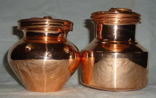 Copper Gangajal Container