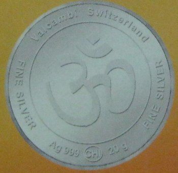 Om Pure Silver Coins