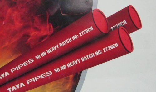 Red Oxide Primer Coated Pipes